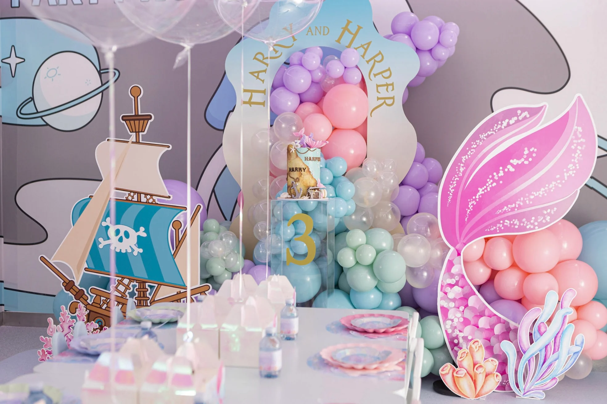 Ariel Little Mermaid Birthday Party Planner