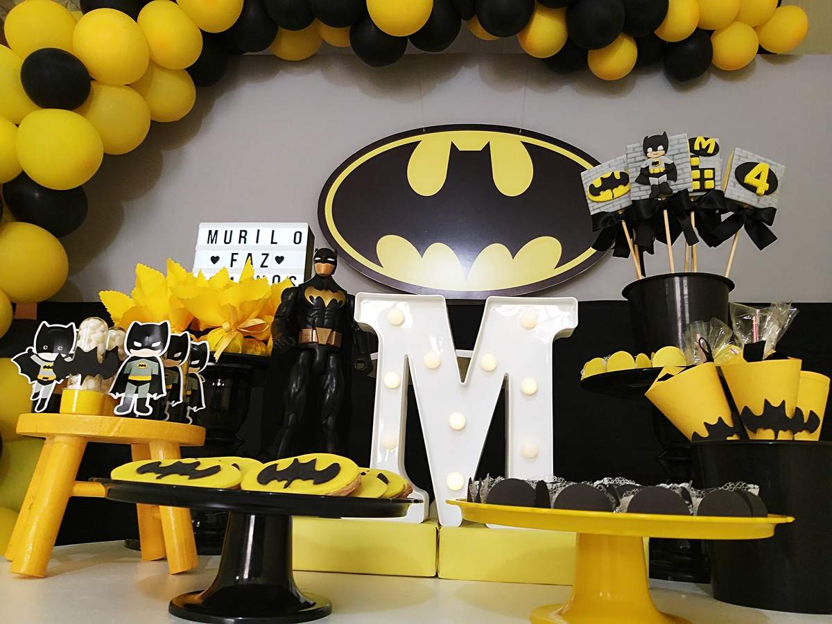 Batman Birthday Party Planner