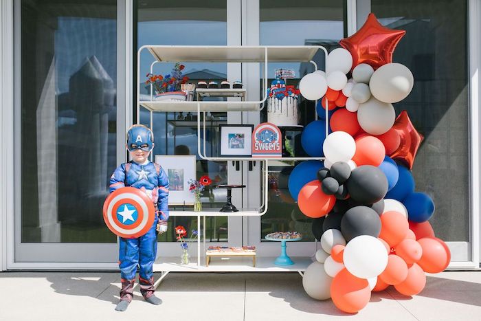 Captain America Birthday Party Planner