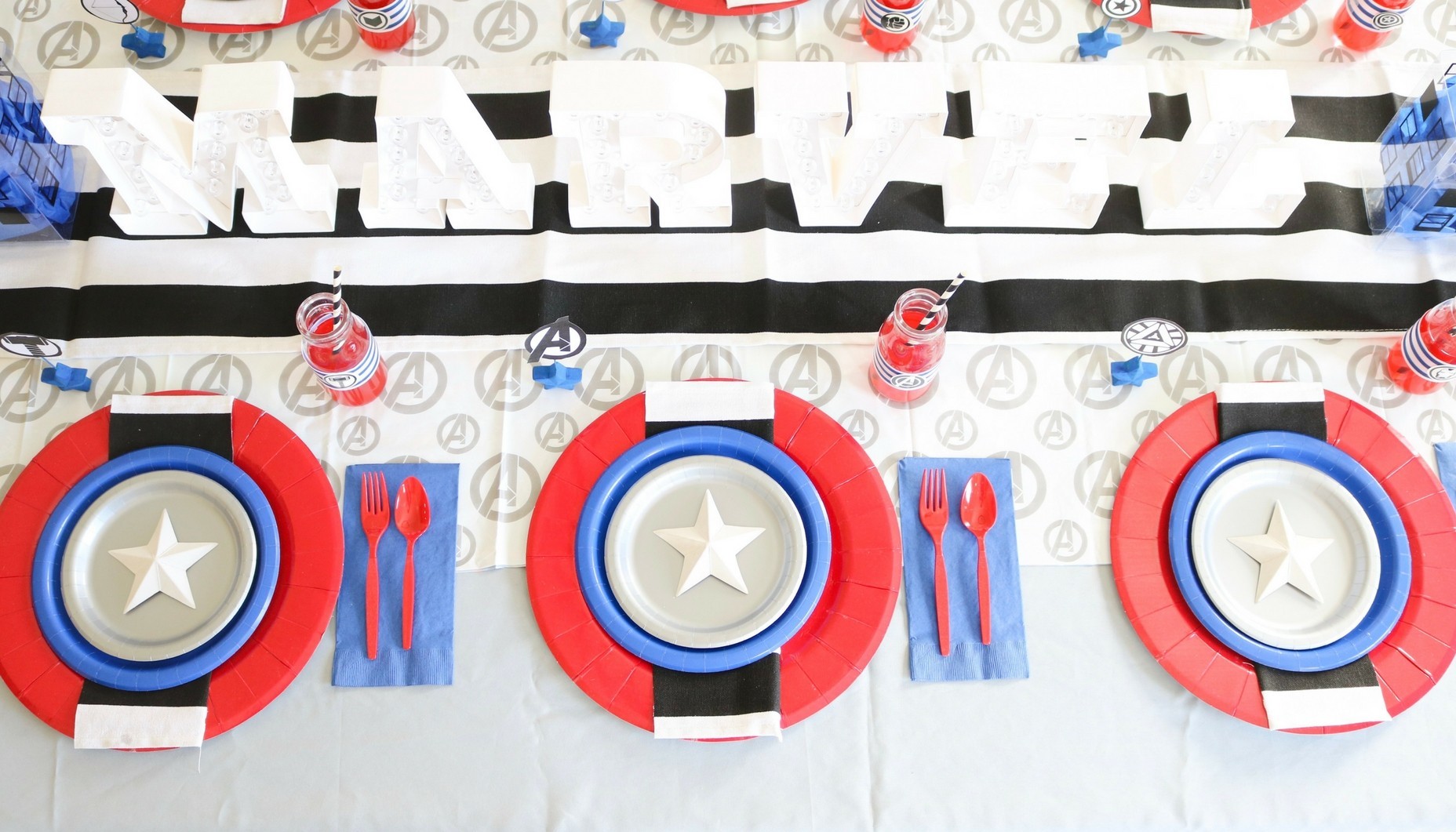 Captain America Birthday Party Planner