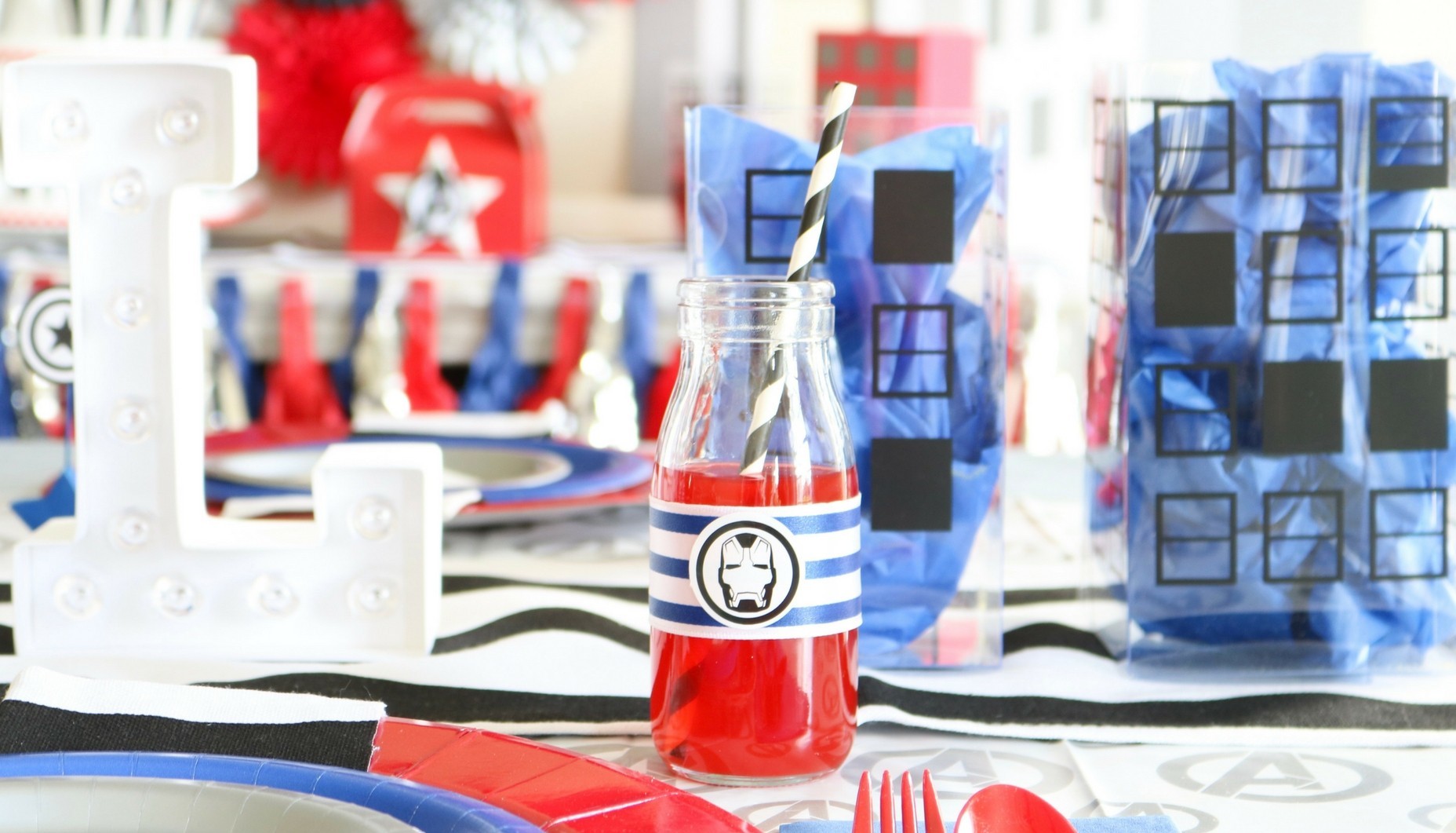 Captain America Birthday Party Planner