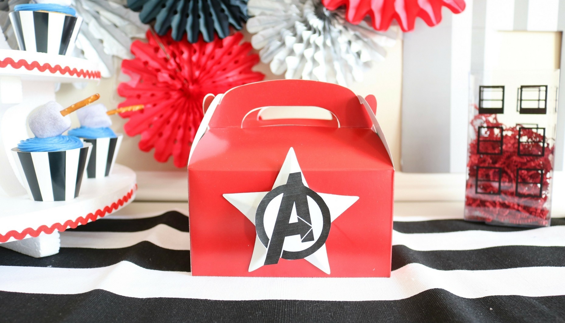 Captain America Birthday Party Planner