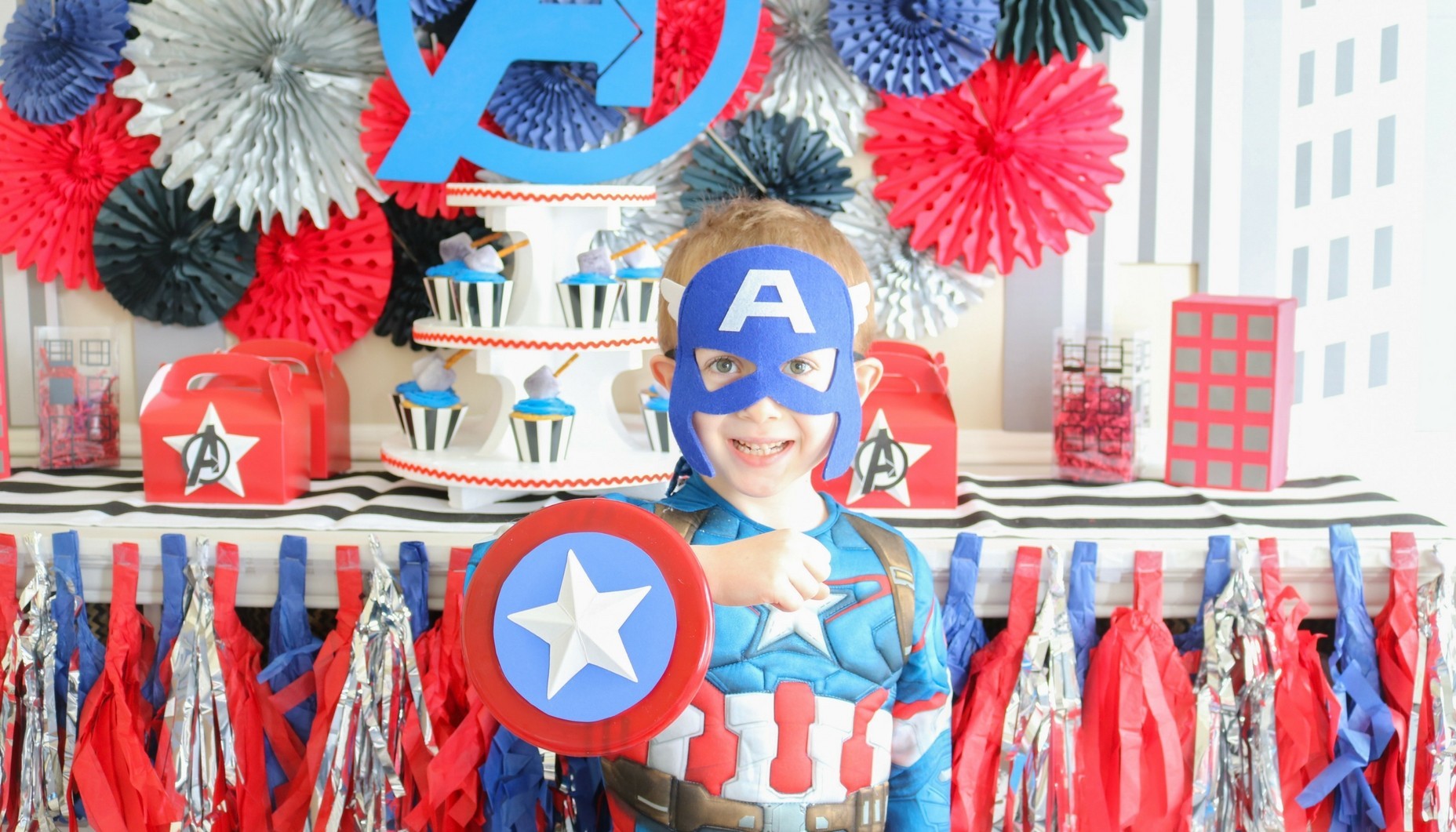 Captain America Birthday Party Planner