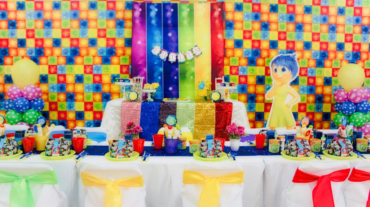 Inside Out Birthday Party Planner 