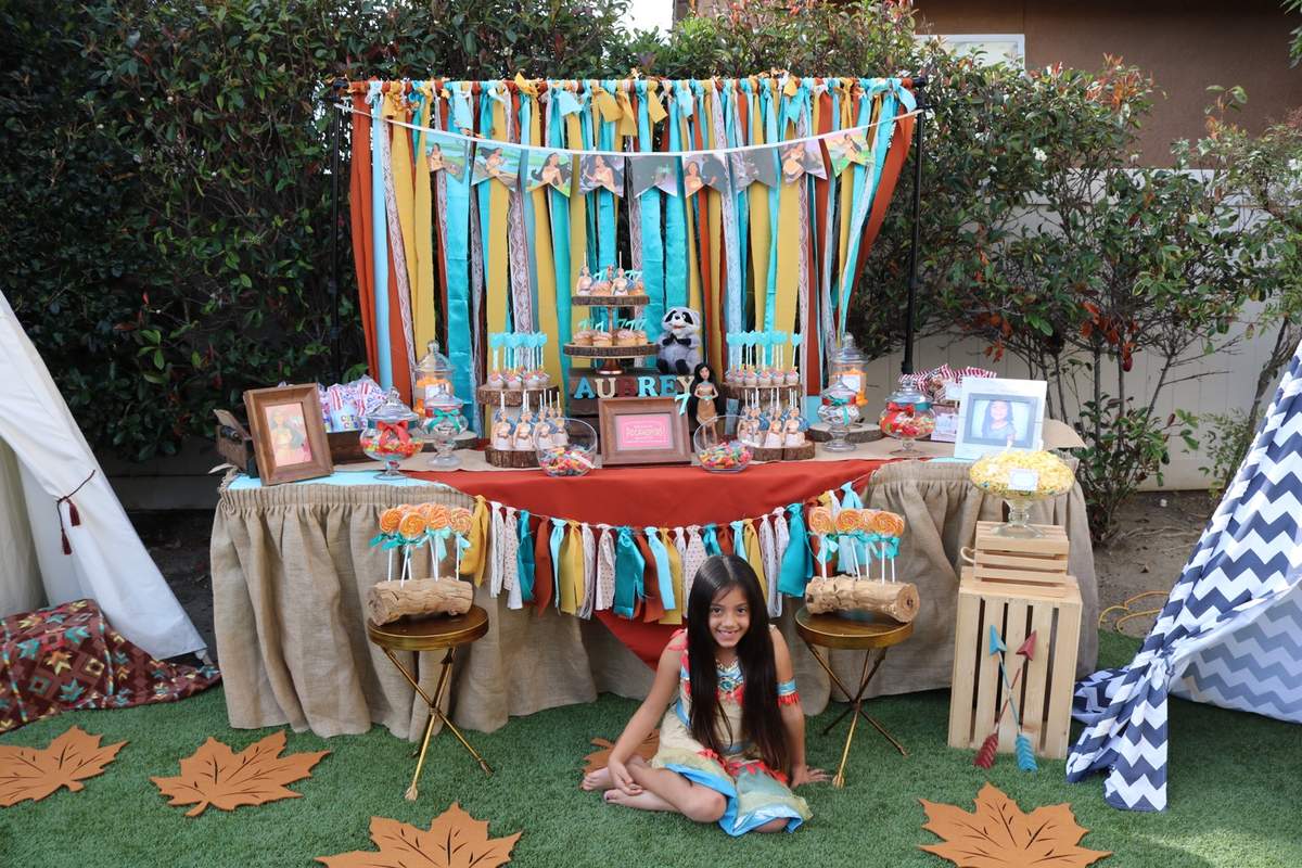 Pocahontas Birthday Party Planner