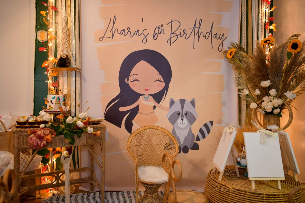 Pocahontas Birthday Party Planner