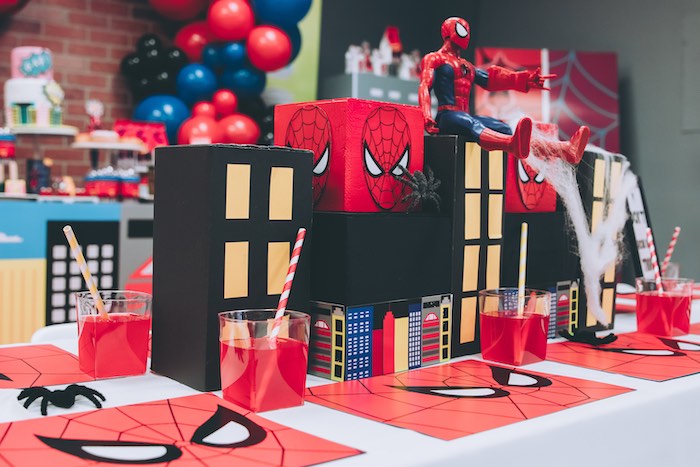 Spiderman Birthday Party Planner