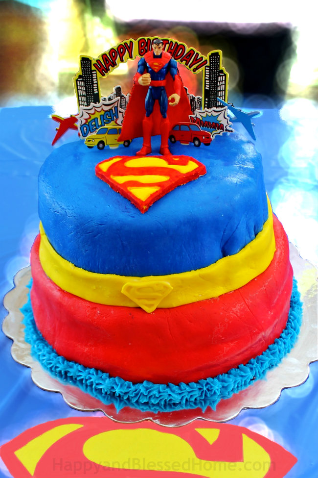 Superman Birthday Party Planner