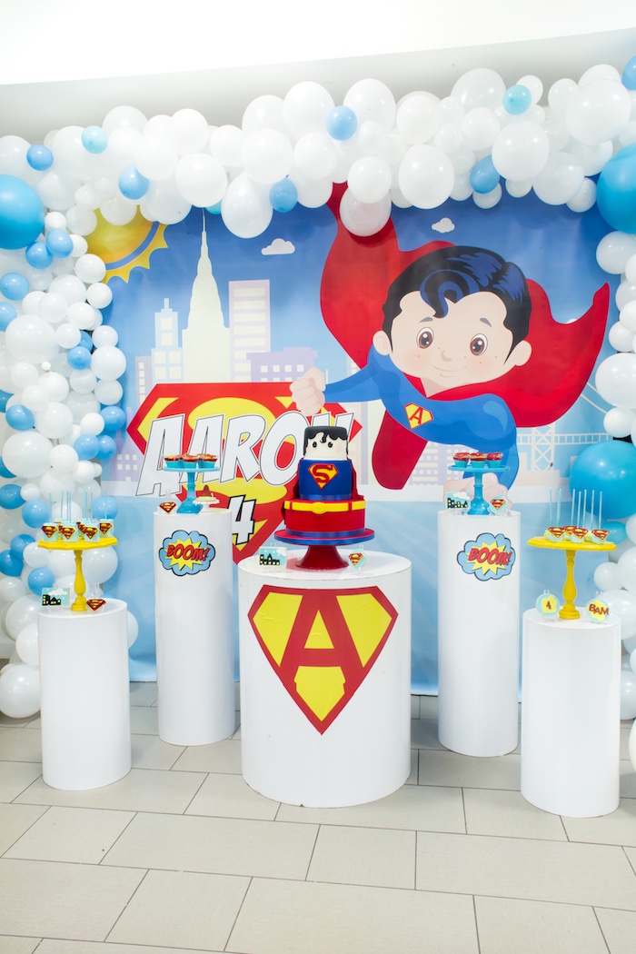 Superman Birthday Party Planner