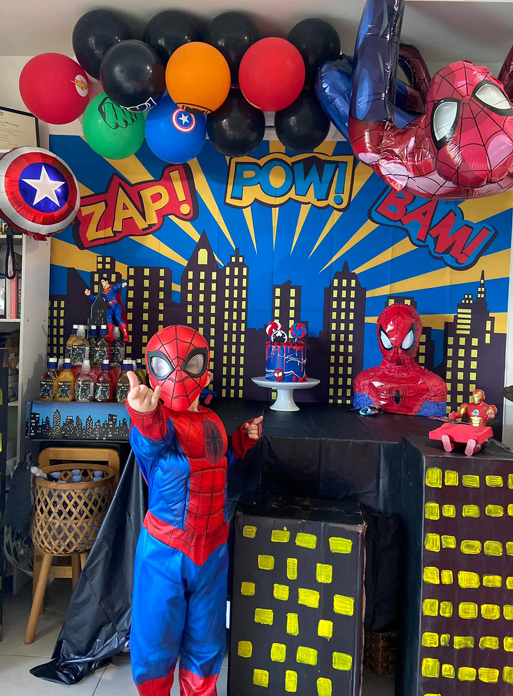 Superman Birthday Party Planner