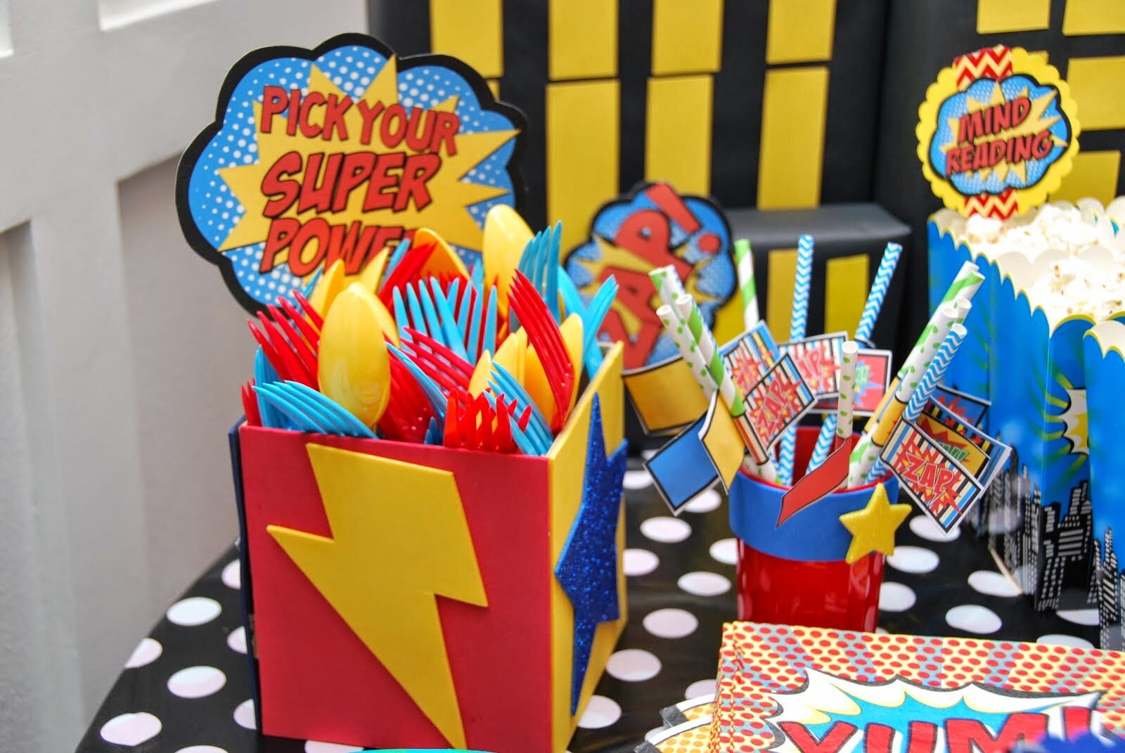 Superman Birthday Party Planner