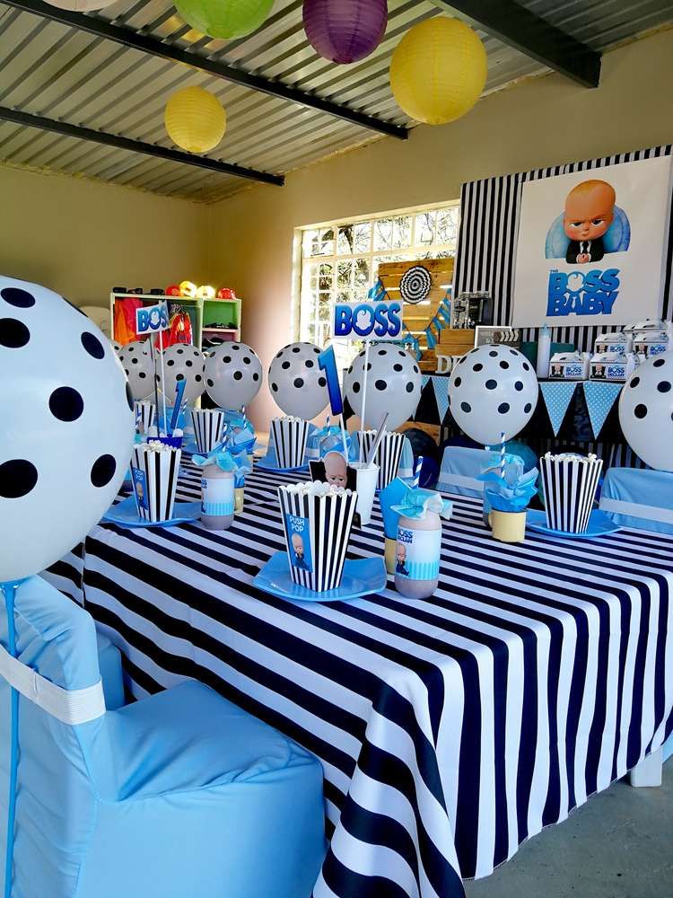 Boss Baby Birthday Party Planner