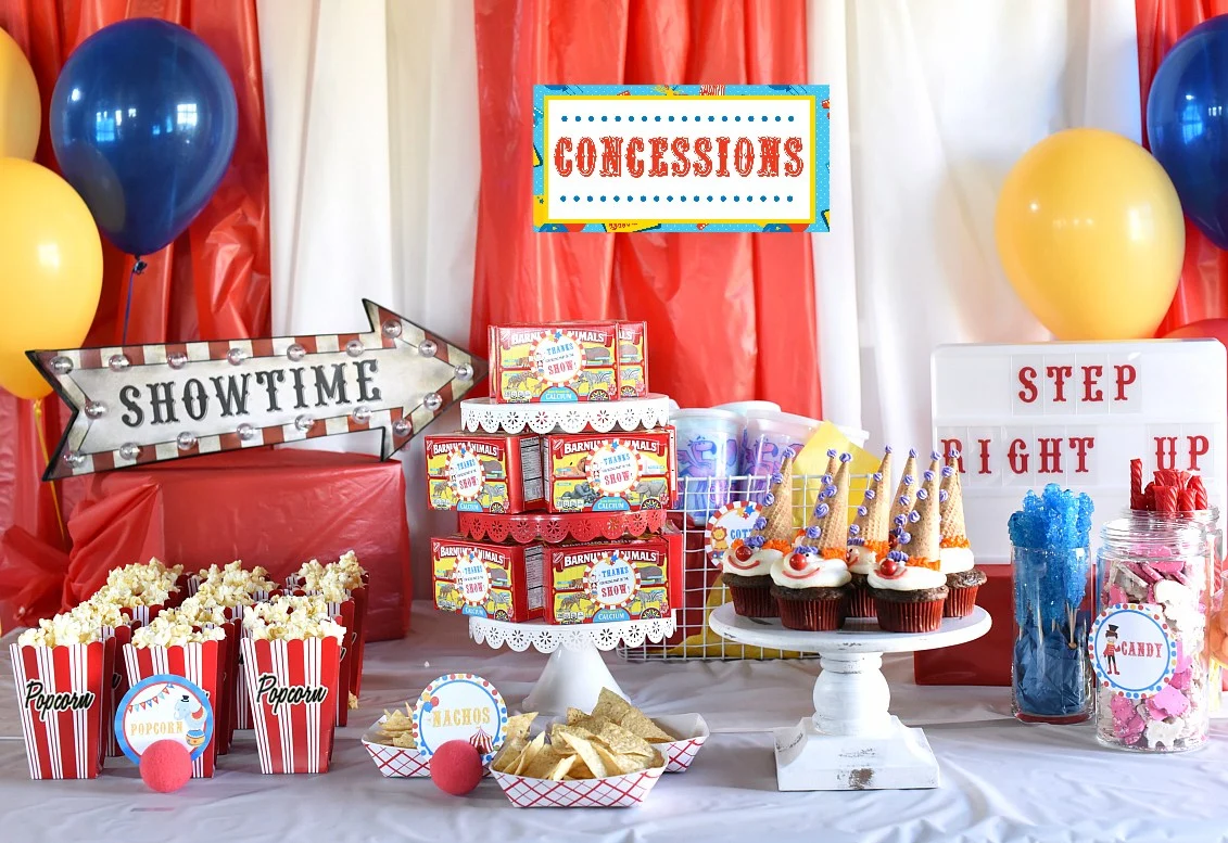 Circus Birthday Party Planner