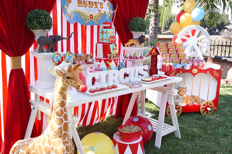 Circus Birthday Party Planner