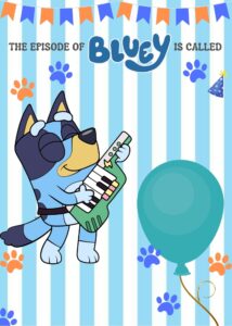 FREE Editable Canva - 10+ Festive Bluey Birthday Invitation Templates