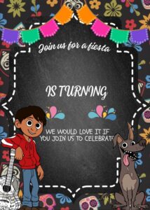 FREE Editable Canva - 7+ Celebrating Coco Birthday Invitation Templates