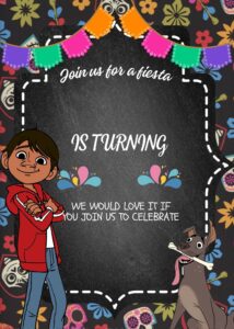 FREE Editable Canva - 7+ Celebrating Coco Birthday Invitation Templates