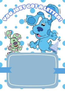 FREE Editable Canva - 9+ Wonderful Blues Clues Birthday Invitation Templates