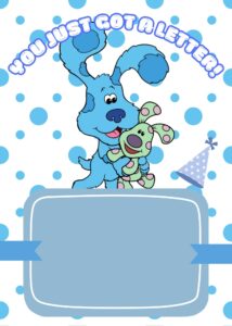 FREE Editable Canva - 9+ Wonderful Blues Clues Birthday Invitation Templates