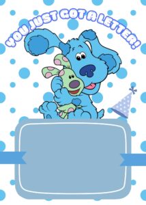 FREE Editable Canva - 9+ Wonderful Blues Clues Birthday Invitation Templates