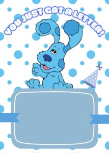 FREE Editable Canva - 9+ Wonderful Blues Clues Birthday Invitation Templates