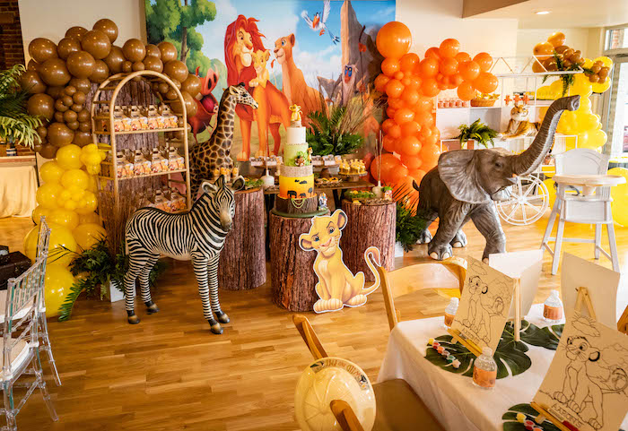 Lion King Birthday Party Planner