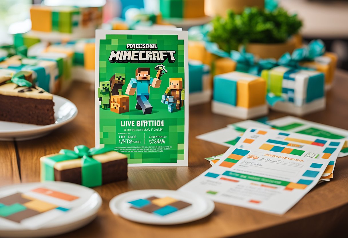 Minecraft Birthday Party Planner