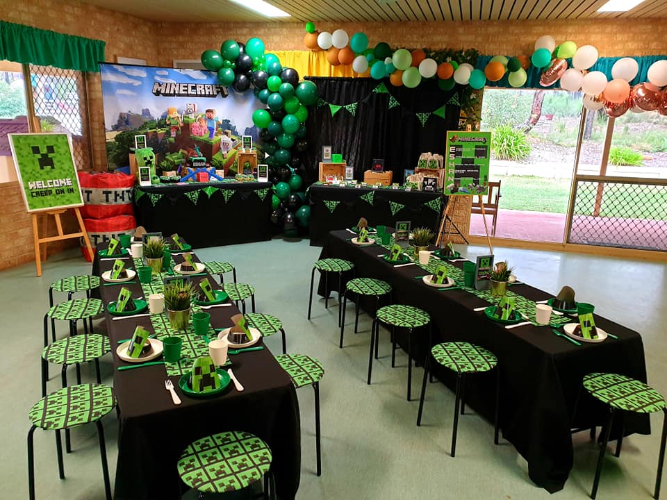 Minecraft Birthday Party Planner