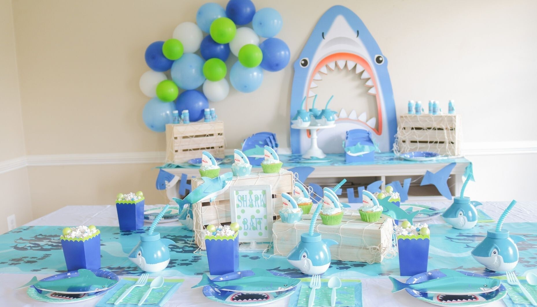 Shark Tale Birthday Party Planner