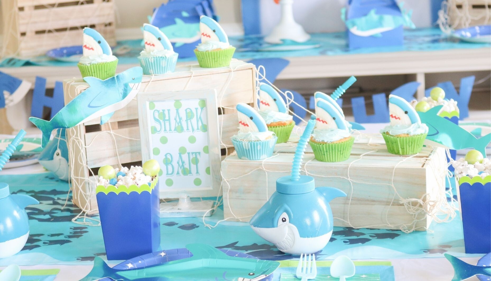 Shark Tale Birthday Party Planner