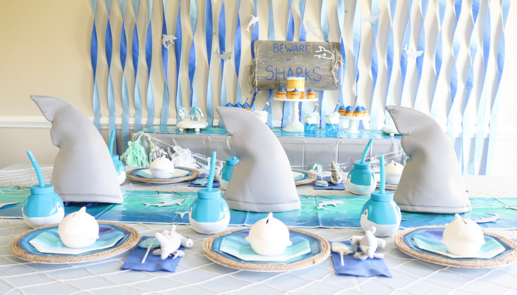 Shark Tale Birthday Party Planner