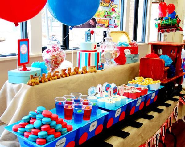 Train Birthday Party Planner