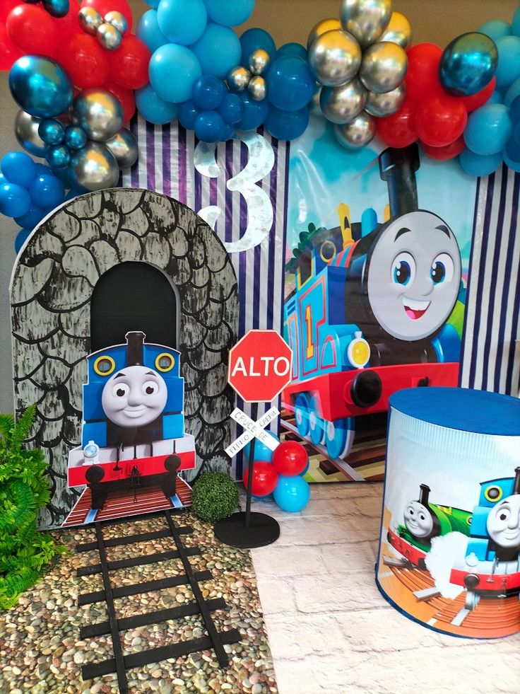 Train Birthday Party Planner