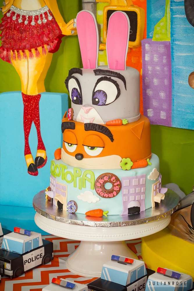 Zootopia Birthday Party Planner